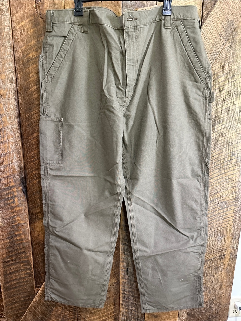NWT Carhartt Canvas Work Dungaree Carpenter Loose Original Fit B151 G06